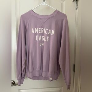 American Eagle Sweatshirt Purple